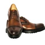 Chaussures Derby en Cuir Tabac (Réf RS02)