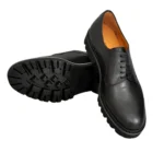 Chaussures derby en Cuir Noir/Réf 505