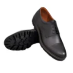 Chaussures Derby en Cuir Noir/548