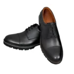 Chaussures Derby en Cuir Noir/548