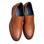 Chaussures Homme en Cuir Marron/Réf 908