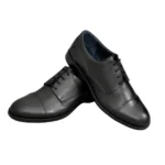 Chaussures en Cuir Noir/Réf 909