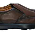 Chaussures Confort en Cuir Marron (Réf RS 077)