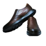 Chaussures Confort en Cuir Marron (Réf RS 077)