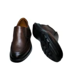 Chaussures Confort en Cuir Marron (Réf RS 077)