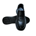 Chaussures Confort en Cuir Noir (Réf RS 07)
